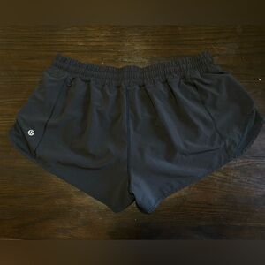 Lululemon Black Hotty Hot shorts